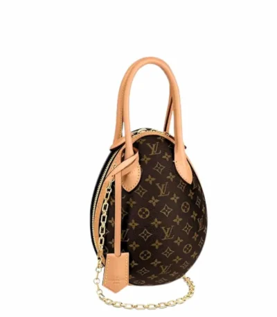 louis vuitton egg bag monogram brown 24cm nitqx