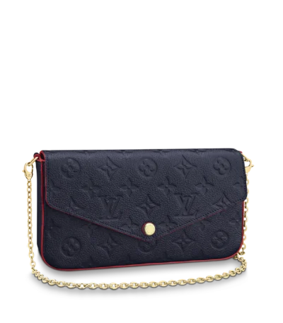louis vuitton flicie pochette navy blue tw8fn