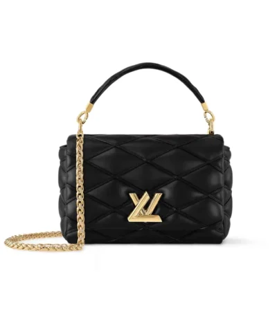 louis vuitton go 14 mm bag black 23cm yuqso