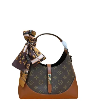 louis vuitton handbag monogram dark brown 25cm 1urhb