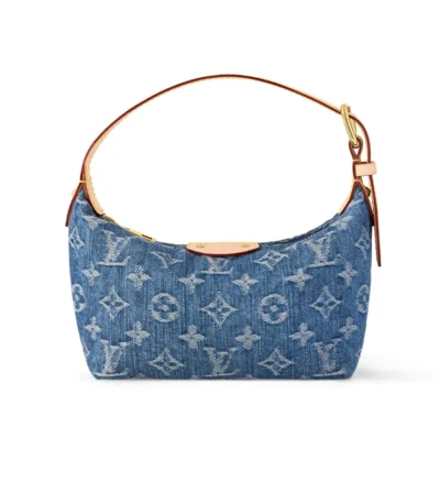 louis vuitton hills pochette denim blue 24cm imtbv