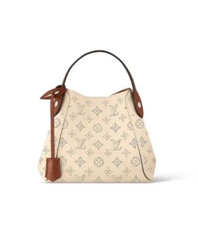 louis vuitton hina pm bag beige 23cm 79abi