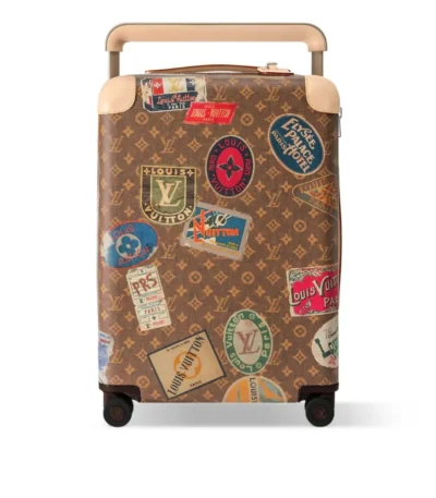 louis vuitton horizon 55 suitcase monogram coated canvas sticker prints 55cm iw7g9