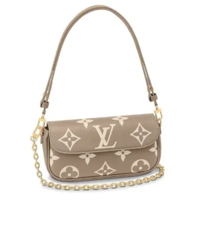 louis vuitton ivy bag gray tourterelle 22cm z4wzv
