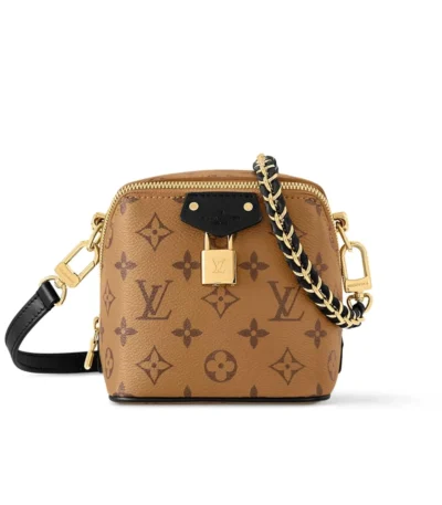 louis vuitton just in case monogram reverse canvas leather brown 13cm j29ro