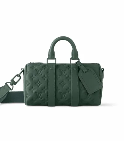 louis vuitton keepall bandoulire dark green 25cm ij6ag
