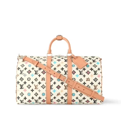 louis vuitton keepall bandoulire vanilla 40cm x4ol4