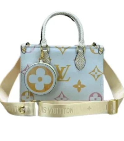 louis vuitton lv by the pool onthego pm yellow 25 cm ot5q8