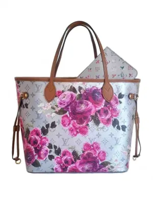 louis vuitton lv garden metallic monogram neverfull mm c1rpr