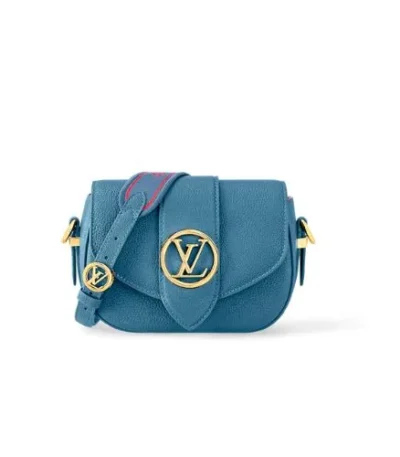 louis vuitton lv pont 9 soft pm blue 0vyrp