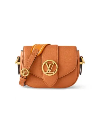 louis vuitton lv pont 9 soft pm brown lpawr