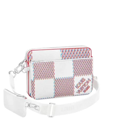 louis vuitton lv trio messenger bag white 25cm 7hp0r