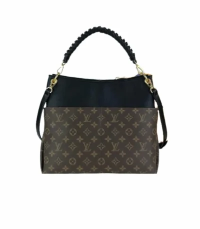louis vuitton maida hobo handbag black monogram 33cm bayz0