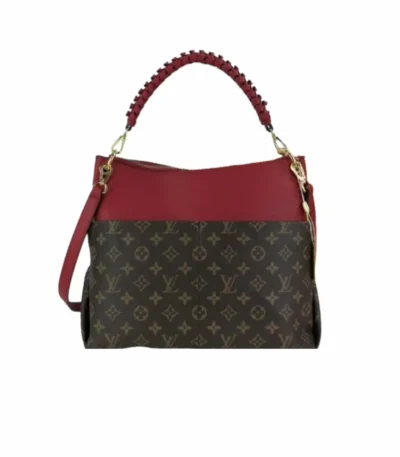 louis vuitton maida hobo handbag red monogram 33cm sfl4y