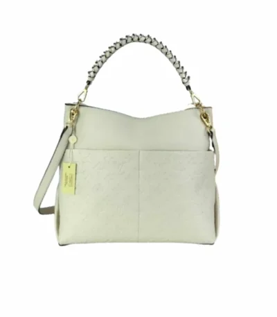 louis vuitton maida hobo handbag white 33cm zxw2p