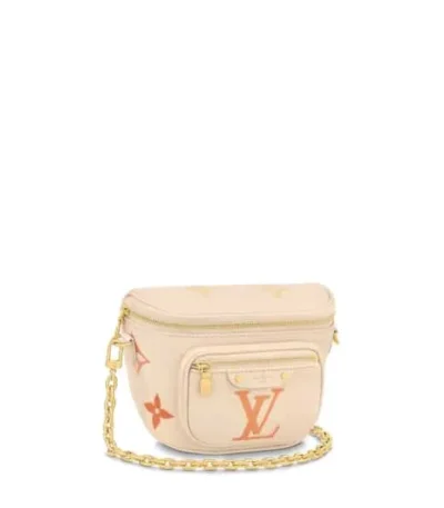 louis vuitton mini bumbag neutral 18cm b8qyt