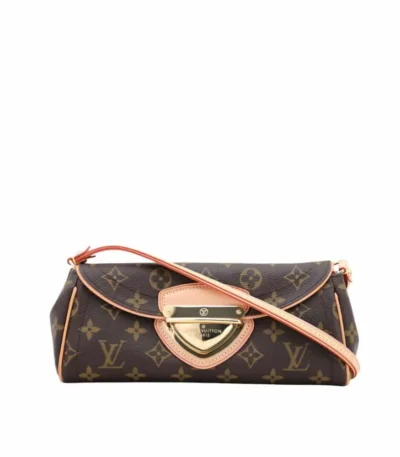 louis vuitton monogram beverly pochette brown 25cm a0ofj