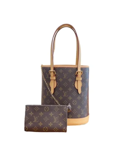 louis vuitton monogram petit bucket pm monogram canvas 26cm htdsd