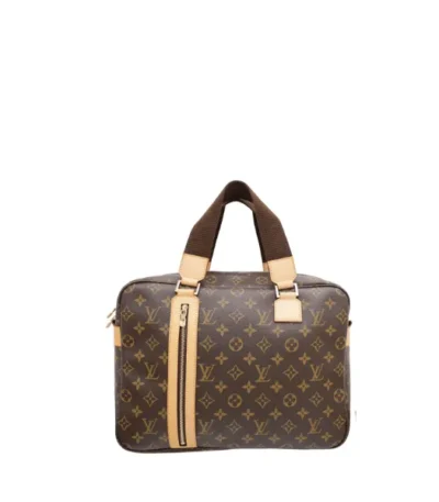 louis vuitton monogram sac bosphore messenger bag beige leather 34cm kdrkn