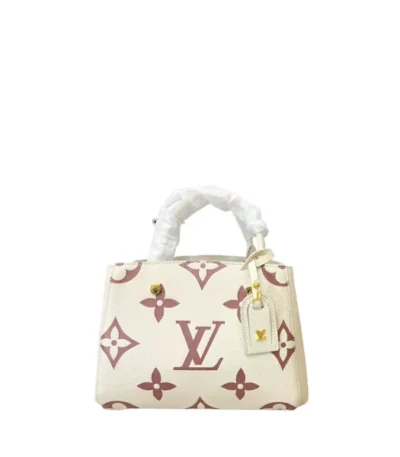 louis vuitton montaigne bb bag cream color 30cm wwure