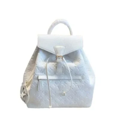 louis vuitton montsouris backpack empreinte white 32cm izbvy