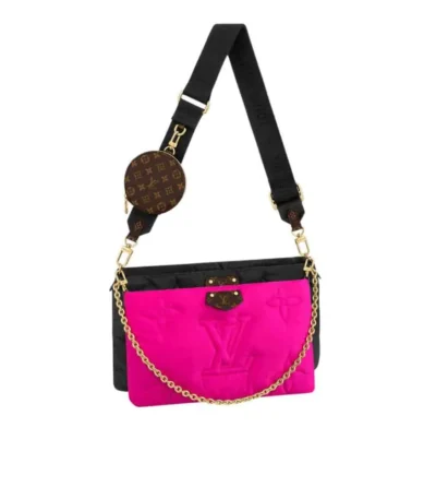 louis vuitton multi pochette accessoires pink 25cm 2sce1