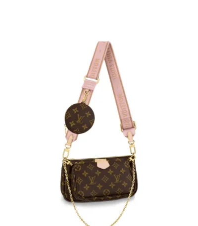 louis vuitton multi pochette accessoires pink denk8
