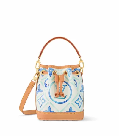 louis vuitton nano no lagoon blue 16cm wokck