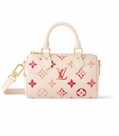 louis vuitton nano speedy bag sunrise aquarelle 16cm djyzc