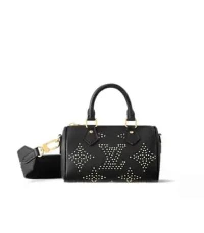 louis vuitton nano speedy black 16cm deujz