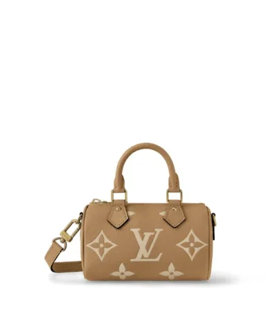 louis vuitton nano speedy monogram canvas light brown 17cm ioj1q