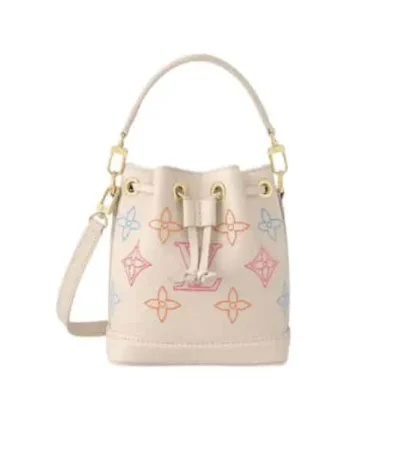 louis vuitton nanoe handbag white 16cm tqi0e