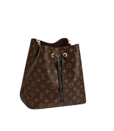 louis vuitton neonoe monogram leather bag brown 25cm rft9i