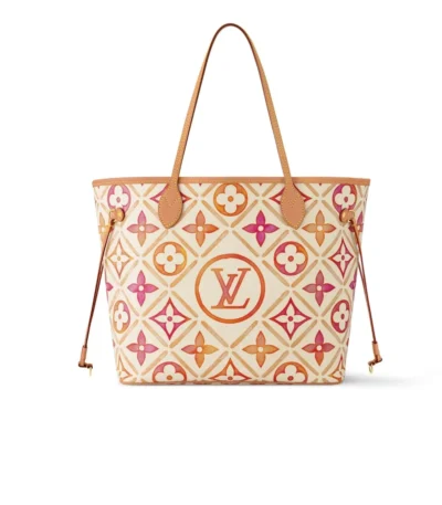 louis vuitton neverfull mm autres toiles monogram coral 31cm 0fbi1