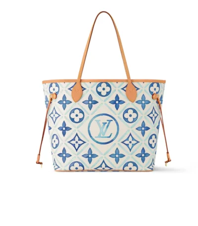 louis vuitton neverfull mm autres toiles monogram lagoon 31cm wemo5