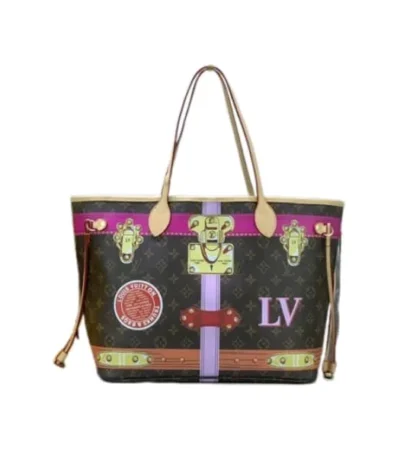 louis vuitton neverfull mm tote bag trompe loeil monogram 32cm ibfc4