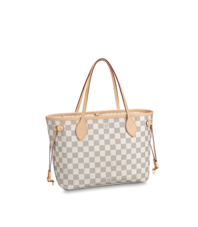 louis vuitton neverfull pm damier azur 29m eeg7f