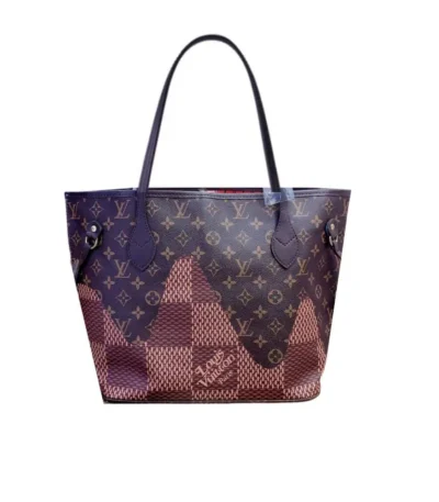 louis vuitton neverfull tote monogram brown 42cm 8hklg