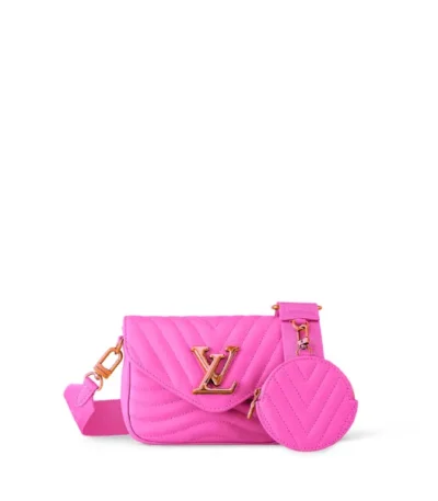 louis vuitton new wave multi pochette dark pink 20cm ypc8y