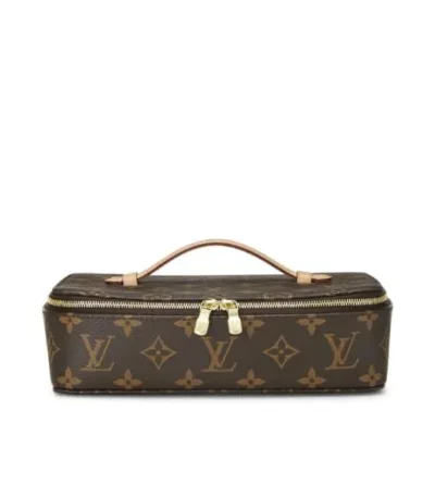 louis vuitton nice jewelry case monogram 24cm lgfyc