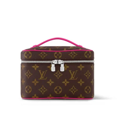 louis vuitton nice mini monogram canvas pink 20cm clmhm