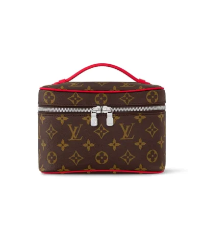 louis vuitton nice mini monogram canvas red 20cm ko6kq