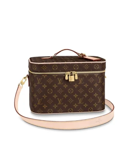 louis vuitton nice vanity monogram brown and beige 31cm zce7s