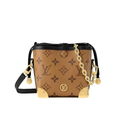louis vuitton no purse lv charms monogram brown 15cm maz57