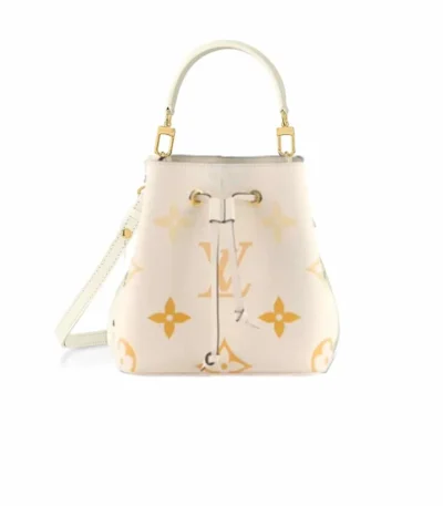 louis vuitton nono bb monogram bag latte and orange 25cm psldb