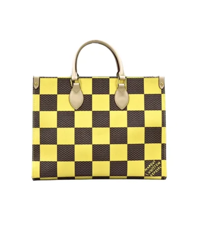 louis vuitton on the go mm damier yellow 34cm boend