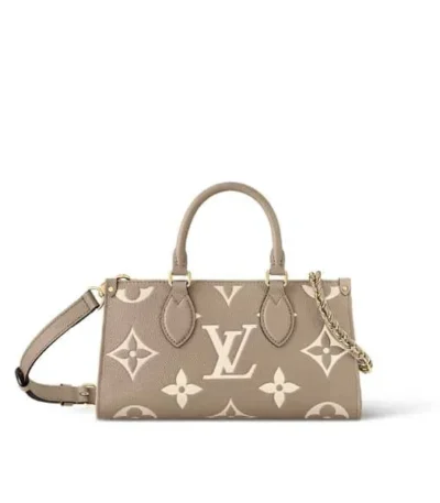 louis vuitton onthego east west bag beige 25cm wx2f0