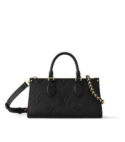 louis vuitton onthego east west bag black 25cm eifkh