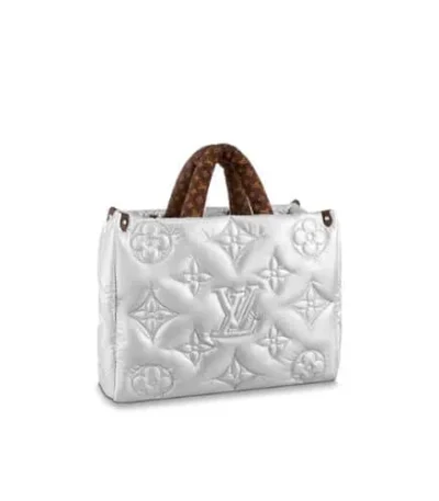 louis vuitton onthego gm silver q68ui