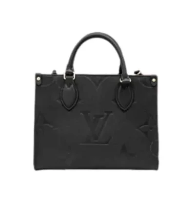 louis vuitton onthego pm black 25cm opxon
